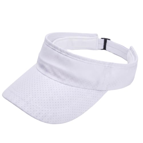 Image of 5 Pack Cooling Quick Dry Sun Visors, Unisex Empty Top Breathable Sun Protection Mesh Hats for Outdoor Activities