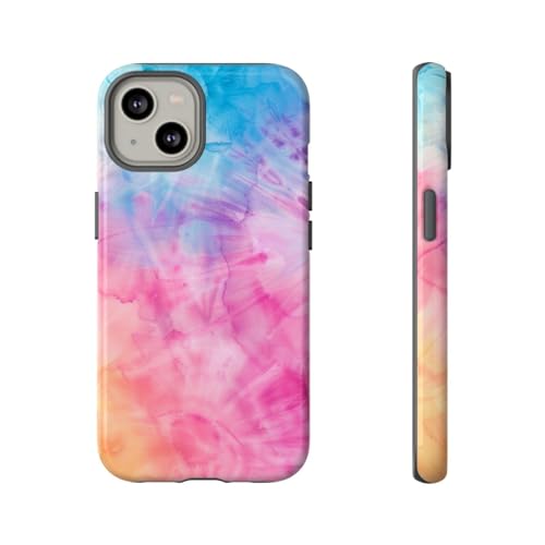 Coque rigide iPhone 14 Sedate multicolore brillante pour protéger votre smartphone