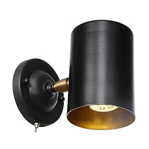 Wandlamp Plafond Slaapkamerlamp Zwart metalen retro wandlampen thuis verlichting slaapkamer spiegel trap licht…