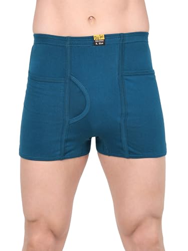 Image of Digsel Men 100% Cotton Inner Elastic Packet Trunks