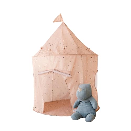 3 Sprouts - Tienda de Campaña Infantil - Casita de Tela para Niños, Cabañas para Niños - Ideal para Interior y Exterior - Terrazo Arcilla