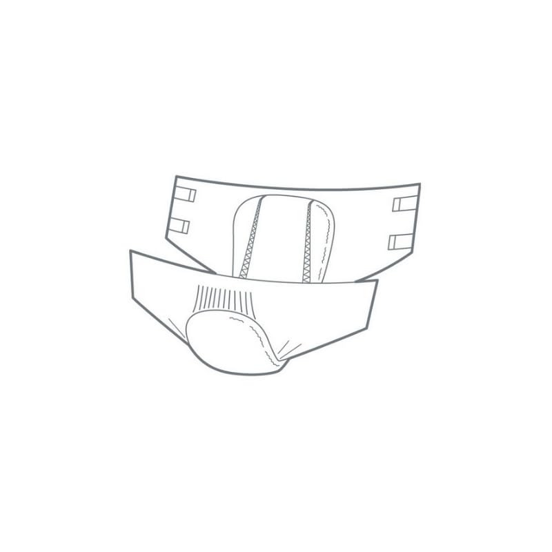 Lille Suprem Fit Super plus Large - 8 paquets de 22 protections