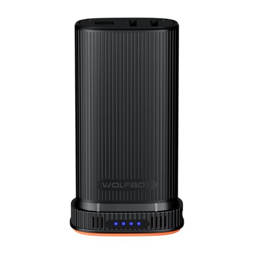 Image of WOLFBOX MF200 22.2Wh 7.4V Rechargeable Li-ion Battery Pack - Removable Backup Power for Compressed Air Duster (Battery Only, No Charger)
