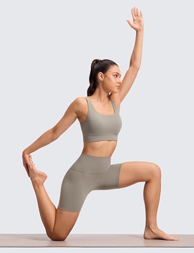 Image of CRZ YOGA Butterluxe Biker Shorts 6 inch | Extremely Soft, Gentle Compression, Yoga, High Waisted, for Women