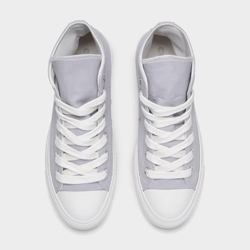 Image of Converse CTAS Lift High Top Women's Shoes, Ghost Town /Vintage White, Size 5.5