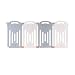 (Extra 4 Panel) Baby Playpen Infants Safety Fence Foldable Portable Play Yard, HDPE, BPA Free, Home Indoor Outdoor Activity Centre Play Pen