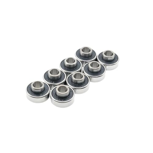 Roulement 608RS ABEC-9 noir pour trottinette et skate 8x22x7 mm