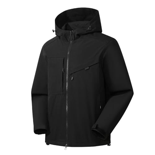 Veste de pluie d'extérieur homme légère contre les intempéries en voyage