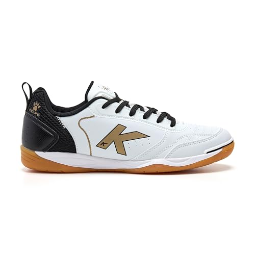 KELME Zapatillas De Fútbol Sala Goleiro Blanco Negro Talla 36.5