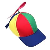 Kids Cute Propeller Hat Toddlers Adjustable UV Protection Tennis Baseball Cap Sun Visor Funny Clown Cap...