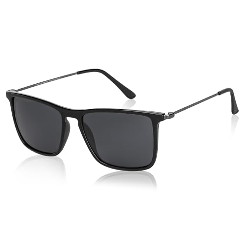 Vincent Chase By Lenskart | Full Rim Square | Classics | Polarized and 100% UV Protected | Men & Women |