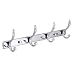 MODONA Four Pronged Robe & Towel Hook - Polished Chrome