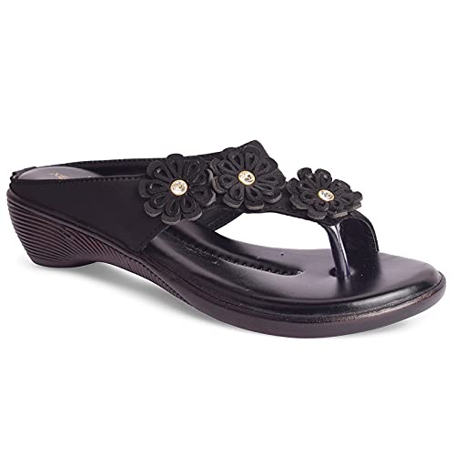 Image of XE Looks Comfortable Soft Wedge Slippers For Women