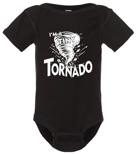Go All Out I'm A Tiny Tornado Funny Infant Creeper3