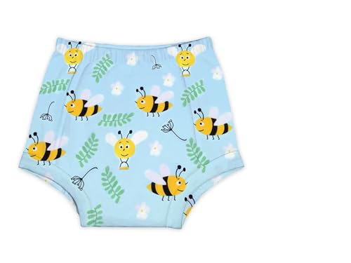 Image of Baby Padded Underwear - Soft Cotton Potty Training Pants for Toddlers, Washable & Reusable, Leak-Proof Training Underwear for Boys & Girls