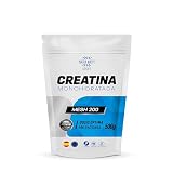 WASSY SPORT Creatina Monohidratada Micronizada en Polvo (Mesh200) | 146 Tomas | 100% Pura, Sin Sabor, Sin Aditivos | Incluye Dosificador. (monohidrato de creatina) (500g)