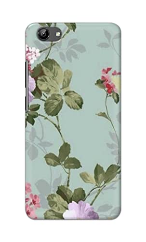 Image of Printed Hard Back Cover Case for Vivo Y71 | Vivo Y71i Back Cover (Floral Painting) -1302