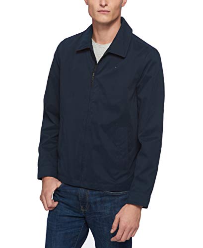 Image of Tommy Hilfiger Men's Lightweight Zip-up Microtwill Golf Jacket (Standard and Big & Tall Sizes)
