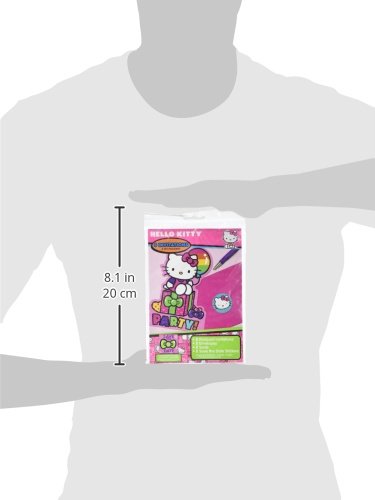 Amscan Hello Kitty Rainbow Postcard Invitations