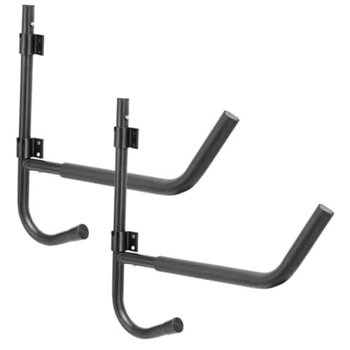 Soporte de kayak para pared y estante de almacenamiento de canoas en casa pack doble