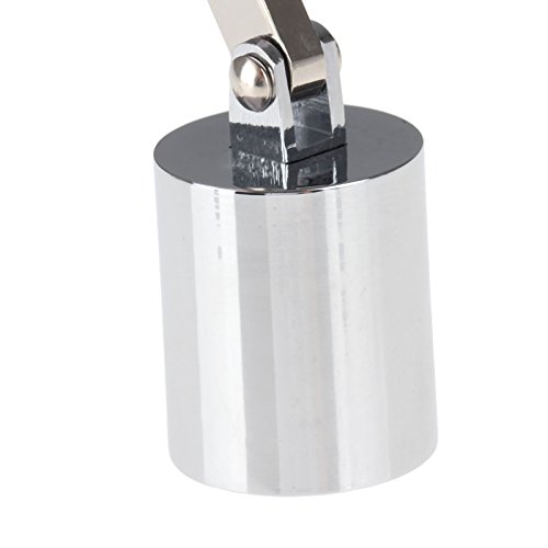 bowarepro Kerzenlöscher mit langem Griff, glockenförmiger Edelstahl-Kerzenlöscher Stab, Kerzenzubehör zum Auslöschen von Flammen und Kerzen sicher löschen silber - Image 6