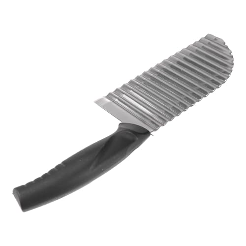 Cortadora de patatas de acero inoxidable ondulada para cocina miniatura 1