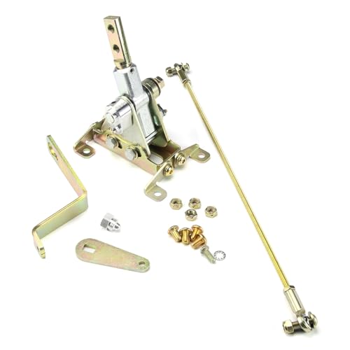Lokar Performance Products GS4L60ET Floor Mount Gate Shifter for Gm 4L60E Transmission with 2 Bolt Spud No Lever and