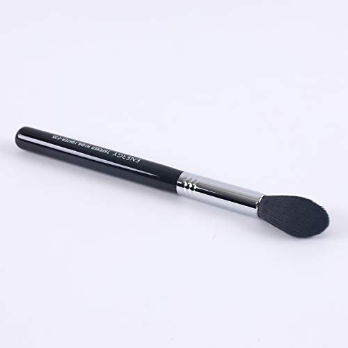 Energy Tapered Highlighter Brush Makeup F35 For Cheekbone Highlighting,Bronzer,Blush,Contour Face,Eyes,Brows With Cream,Powder,Mineral Cosmetics Vegan Makeup Tool-Blending,Contouring Face Brush #TOP3