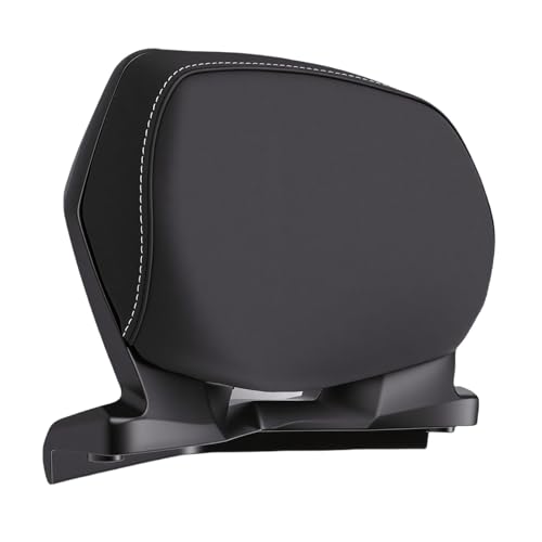 Dossier passager moto en mousse de cuir synthétique haut de gamme pour sissy bar Tmax