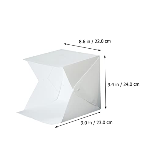 HOMSFOU 6 Conjuntos De Barraca De Luz De Estúdio Dobrável Mini Estúdio Fotográfico Tenda Softbox Pro