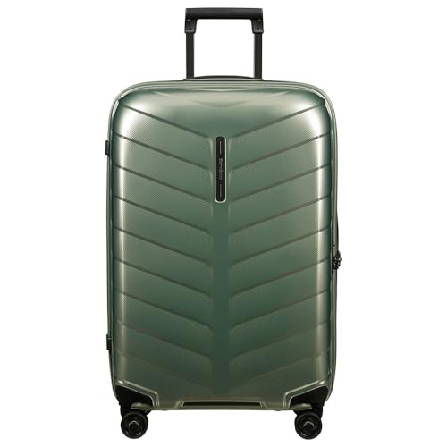 Samsonite Attrix - Spinner M, Koffer, 69 cm, 73 L, Grün (Basilikumgrün)