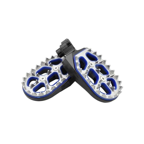 Repose-Pieds Moto CNC Large Plateforme Pédales Offroad Grip Maximum pour Tenere 700