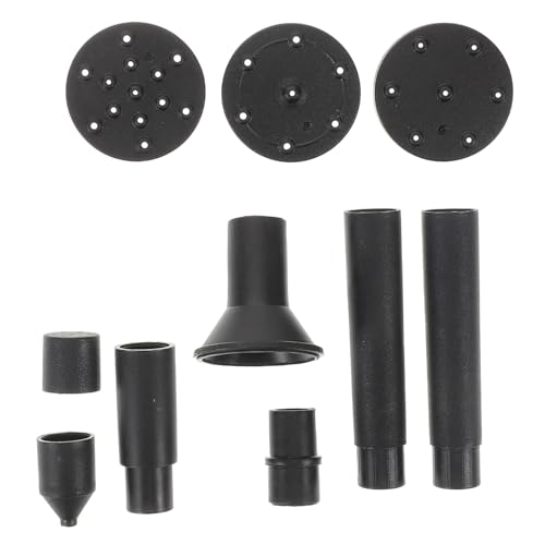 ibasenice Pièces de Fontaine Solaire pour Bassin et Jardin, Kit 10 Pièces pour Pompe Solaire Jt180, Buses d'eau Multiples, Accessoires Étanches et Solide, Fontaine Extérieure Décorative