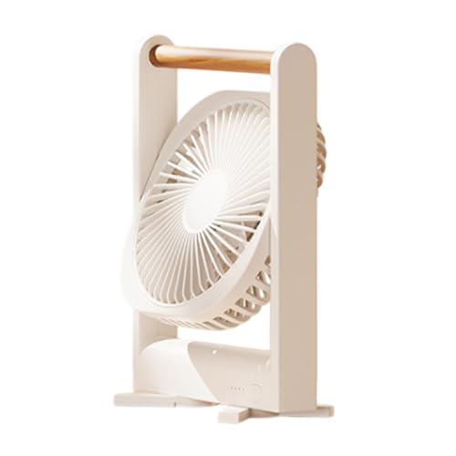 Ventilador de pie, ventilador para el dormitorio | Ventilador recargable de 4 velocidades ajustables | Circulador de aire reclinable ajustable de 360 grados, accesorios de cabina baja de bajo ruido