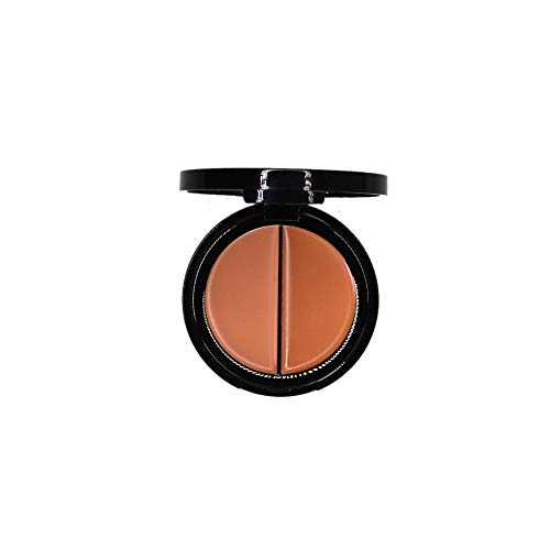 Eve Pearl Dual Salmon Concealer Full Coverage Under Eye Concealer Smooth Skin Treatment Brighten Makeup Hydrate Skincare (Tan) #TOP24