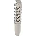 Hertel Spiral Flute Tap, M6x1, Metric Coarse, 3 Flute, Bottoming Chamfer, 6H Class of Fit, High-Speed Steel, Bright/Uncoated Finish, 2-1/2