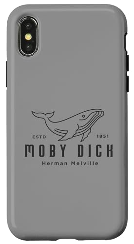 Herman Melville Cute Whale | Boat Tour | Moby Dick �X�}�z�P�[�X iPhone X/XS �p