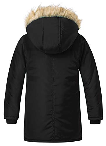 ZSHOW Girls' Hooded Puffer Jacket Water Winter Coat Outerwear Jacket Warm Parka2