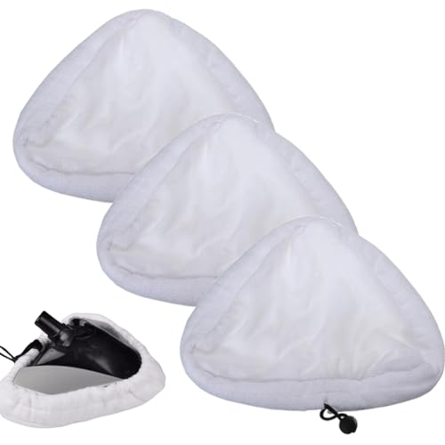 AEIOPRS 3 pcs Waschbare langlebige Ersatztücher Dampfwischer Dampfwischer Ersatzpads für Dampfreiniger AEIOPRS 3 pcs Waschbare langlebige Ersatztücher Dampfwischer Dampfwischer Ersatzpads für Dampfreiniger