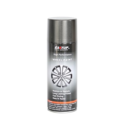 Eastup 1139 Premium Metallic Black Wheel Paint cover
