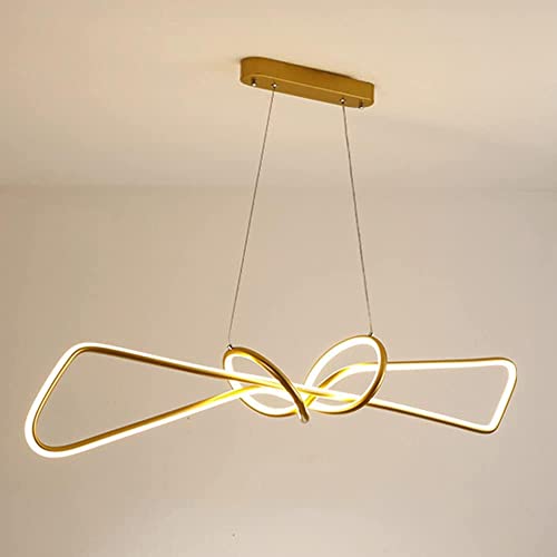 Suspension suspendu LED à intensité variable lustre plafonnier moderne arc ajustable 82cm