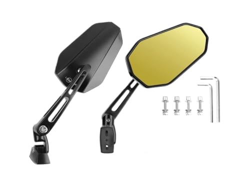 Espejos de manillar para rutas en moto Suzuki GSXR y Yamaha