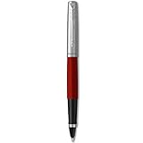 Parker Jotter Originals Rotulador Roller, Acabado Rojo Clásico, Punta Fina, Tinta Negra