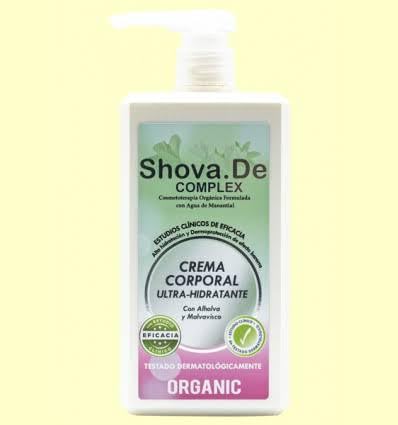 SHOVADE - Crema Corporal Ultrahidratante - Nutrición Intensa y Restauración del Confort - 1 Litro - Pack de 2