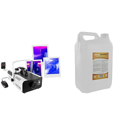 Machine à fumée F1500 PRO liquide BoomToneDJ Fog Fluid High Density 5L spectacle d'effets spéciaux