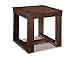 Signature Design by Ashley Watson Classic Oversized Square End Table, Dark Brown