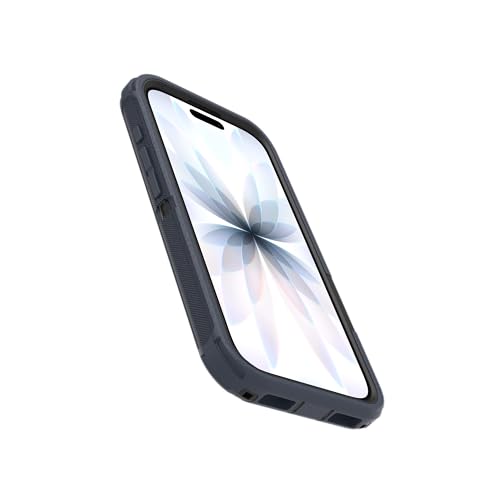Image of OtterBox iPhone 17 (Only) - Defender Series Case - Vintage Indigo Dream (Blue & Black) - Snaps on MagSafe - Tough - Rugged & Durable