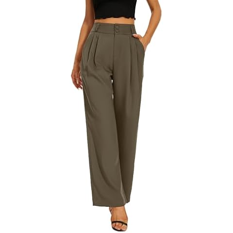 KICZOY High Waist Wide Leg Pants Cover