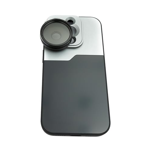 Filtro CPL 37mm polarizador circular y funda roscada iPhone 14 Pro 4