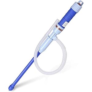 flintronic® Hand waterpomp, pomp batterijpomp, pomp voor verschillende vloeistoffen, overvulpomp van dieselolie water, elektrische benzinepomp, waterpomp